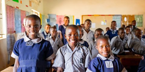 African School Children